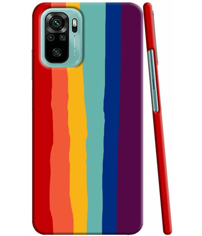     			T4U THINGS4U - Multicolor Polycarbonate Printed Back Cover Compatible For Redmi Note 10 ( Pack of 1 )