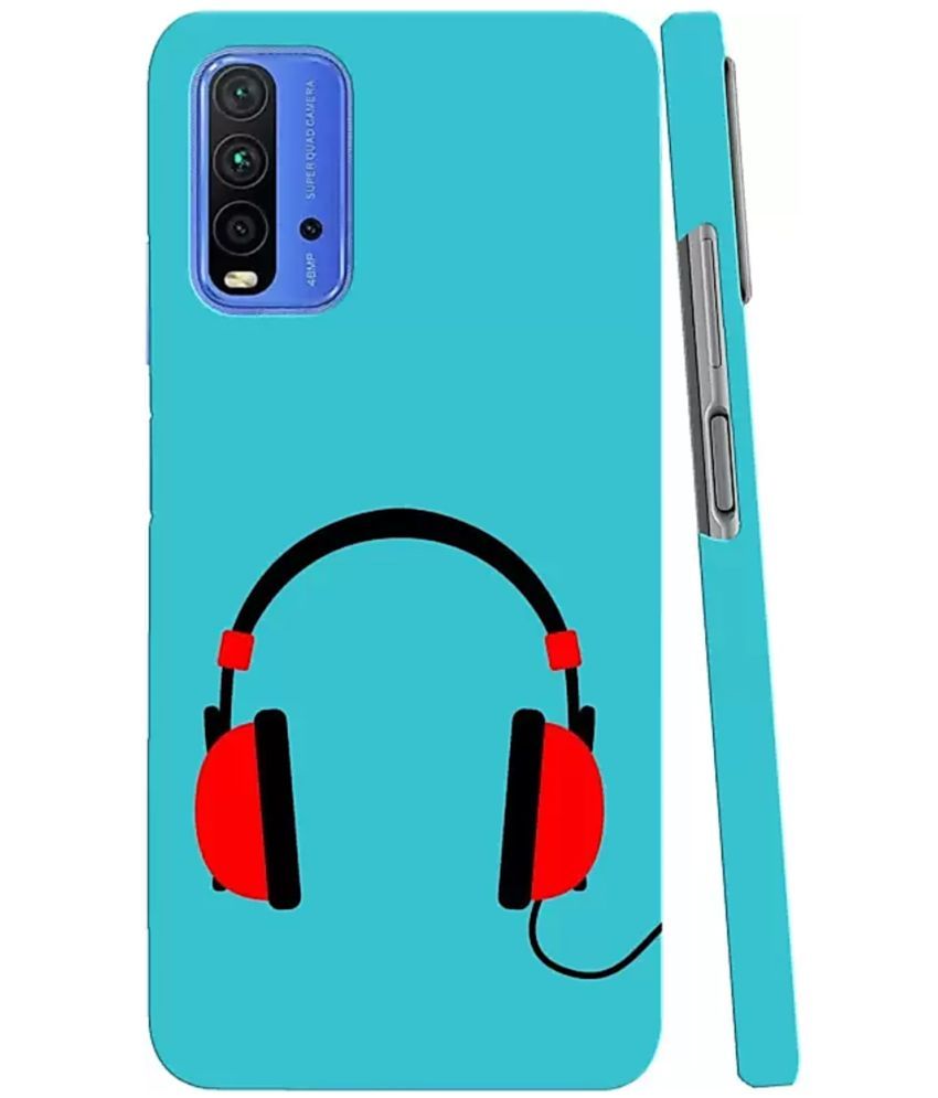     			T4U THINGS4U - Multicolor Polycarbonate Printed Back Cover Compatible For Xiaomi Redmi 9 Power ( Pack of 1 )