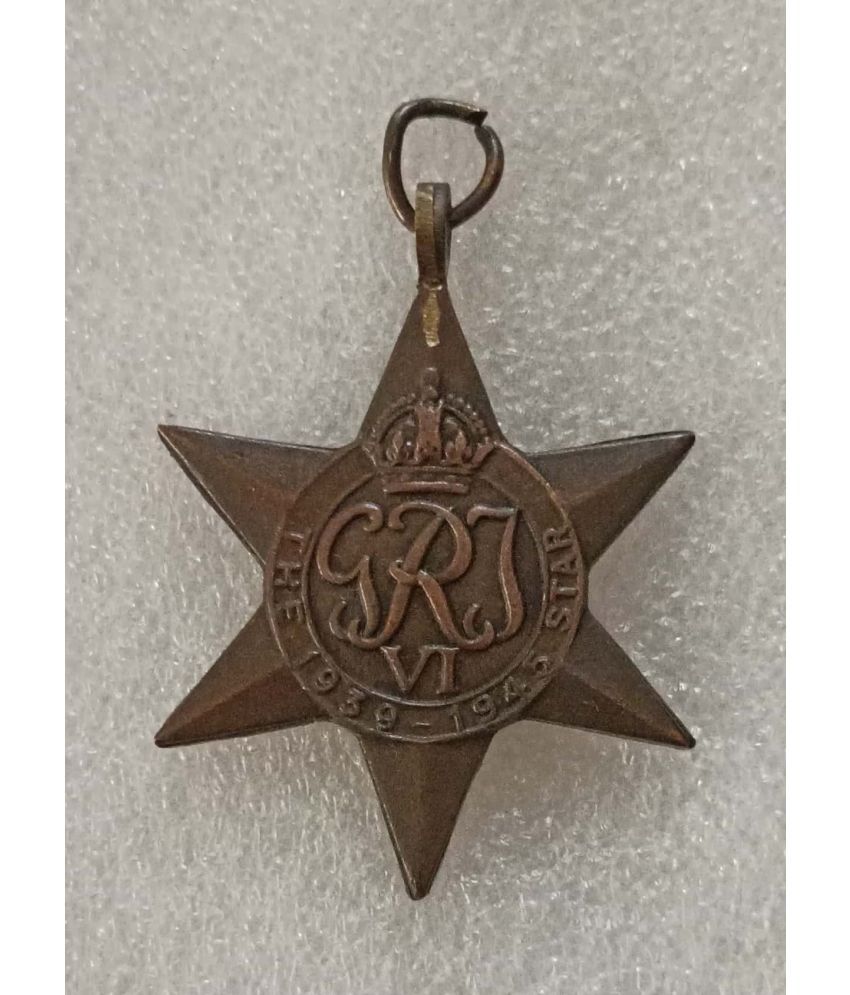     			Hop n Shop - WW2 George VI 1939-1945 Star Medal 1 Antique Figurines