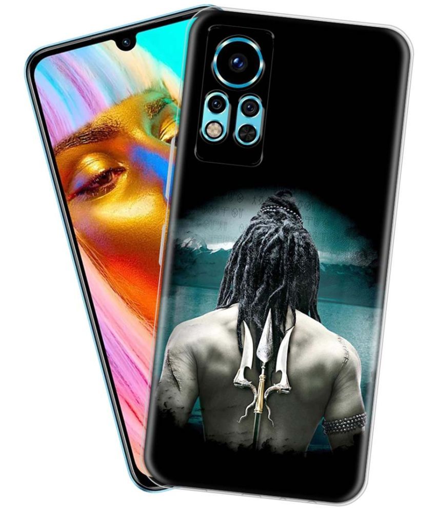     			NBOX - Multicolor Silicon Printed Back Cover Compatible For infinix Note 12 i ( Pack of 1 )