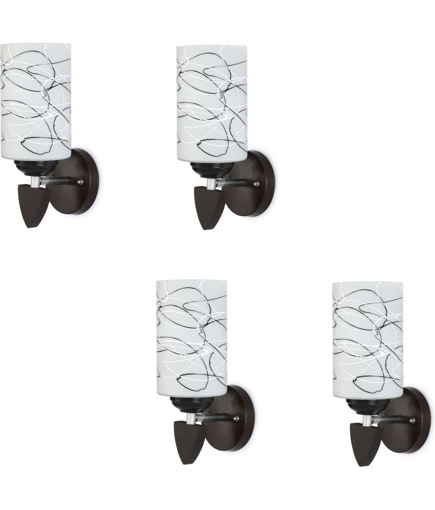     			Somil - Black Wallchiere ( Pack of 4 )