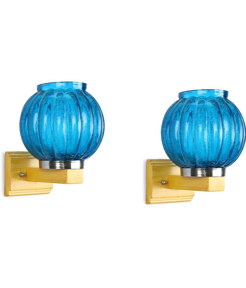     			Somil - Blue Wallchiere ( Pack of 2 )