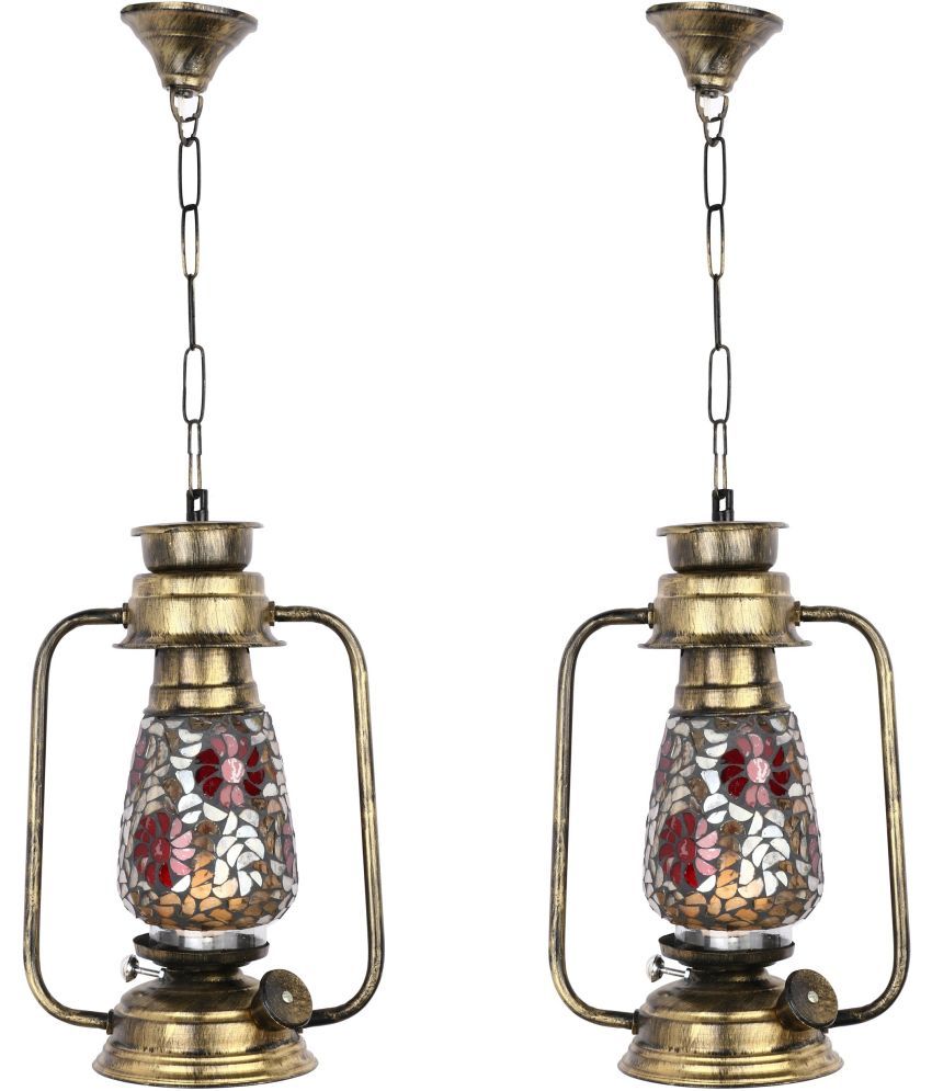     			Somil Glass Ceiling Light Pendant Multi - Pack of 2