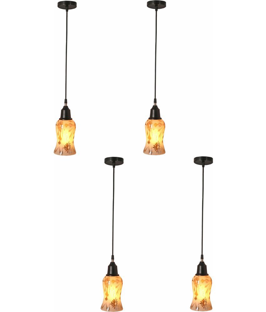     			Somil Glass Ceiling Light Pendant Multi - Pack of 4