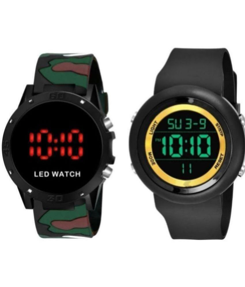     			DECLASSE - Digital Watch Watches Combo For Men and Boys ( Pack of 2 )