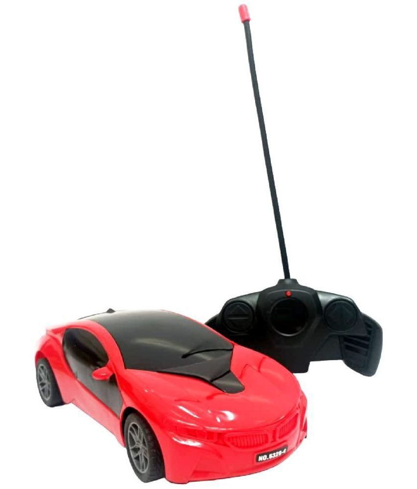     			Kidaholic 3D Famous Radio Remote Control High Speed Racing Car Toy for Kids(Random Color)