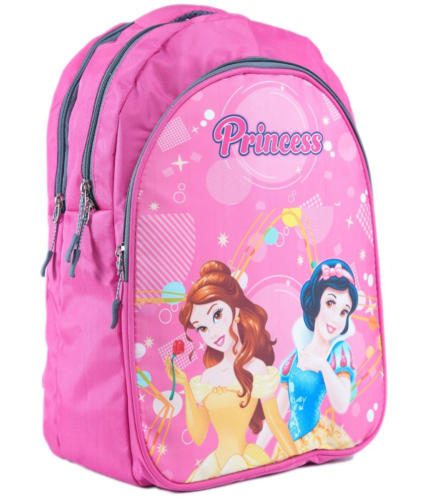     			Maglan - Pink Polyester Backpack For Kids