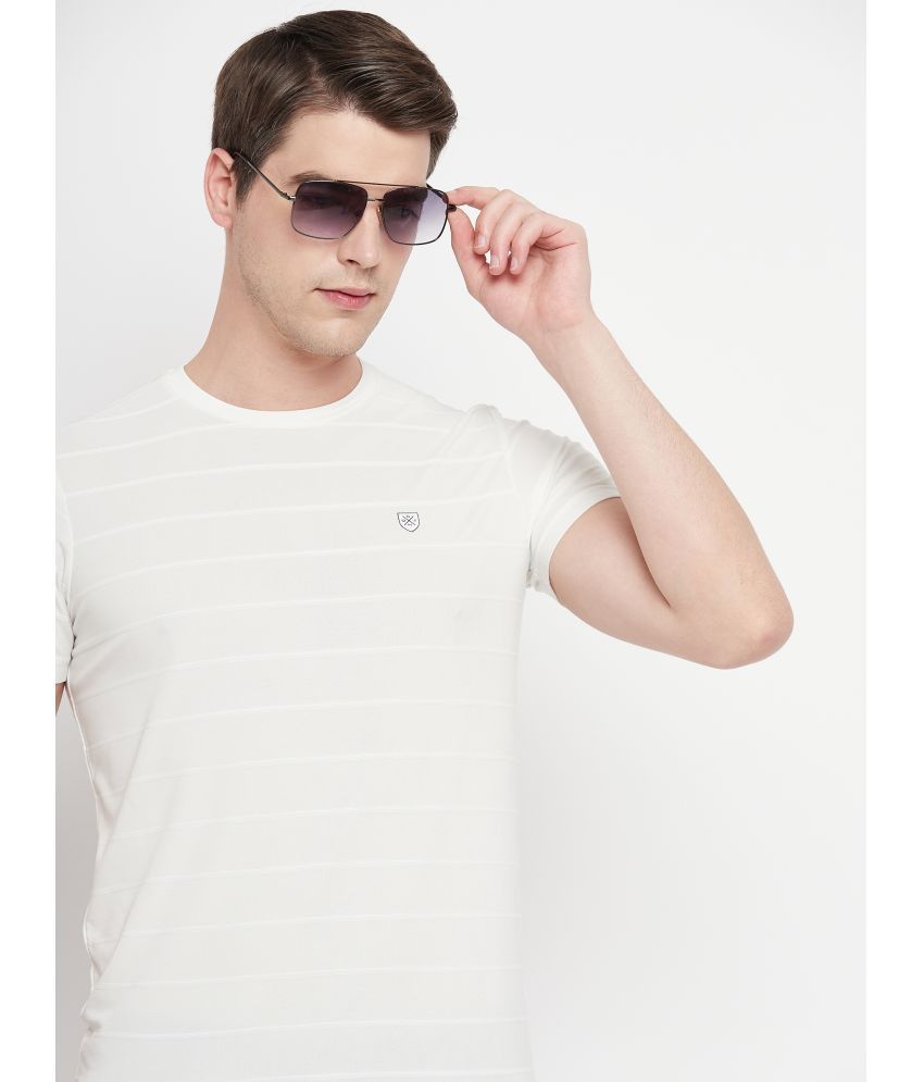    			OGEN - White Cotton Blend Regular Fit Men's T-Shirt ( Pack of 1 )