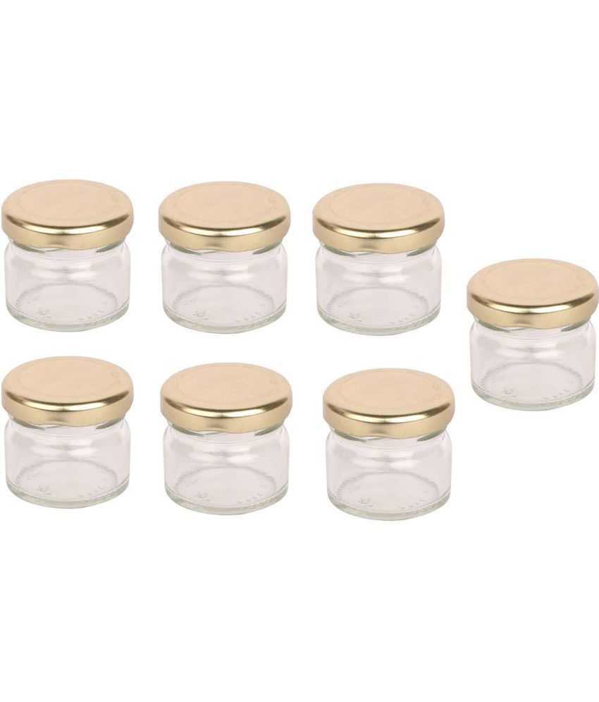    			Somil - Storage Container Glass Transparent Utility Container ( Set of 7 )