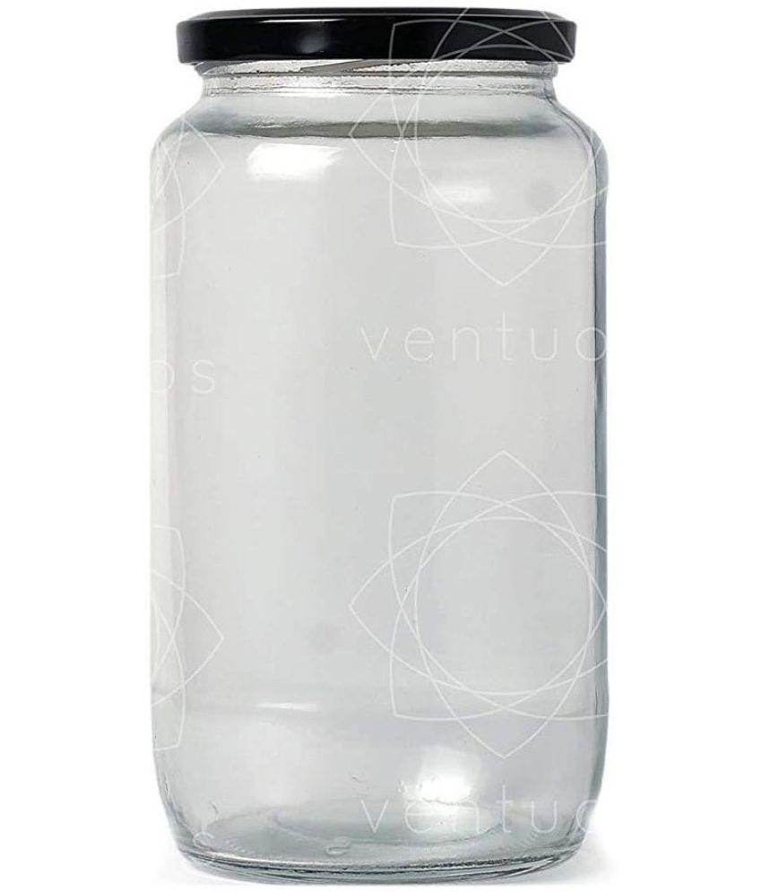    			Somil - Storage Container Glass Transparent Utility Container ( Set of 1 )