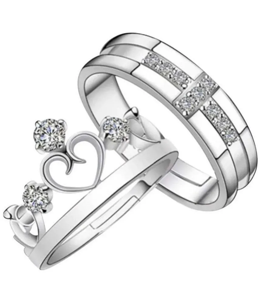 Snapdeal sale rings silver