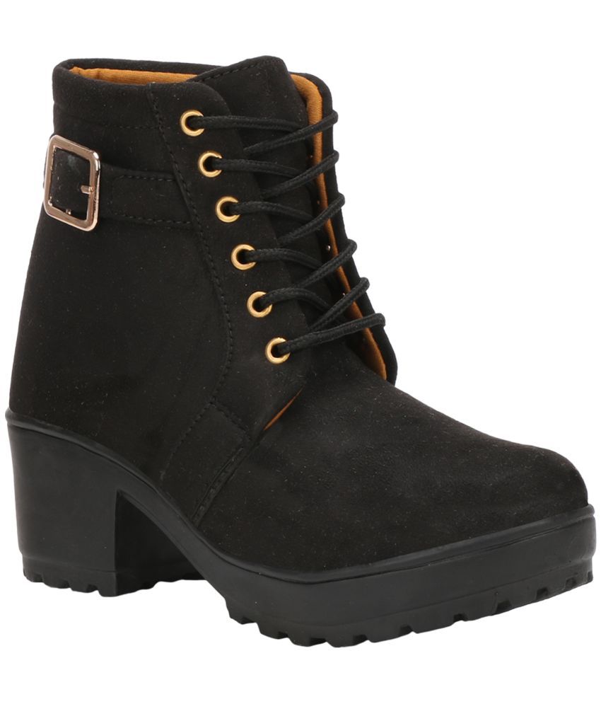     			Commander - Black Women's Ankle Length Boots