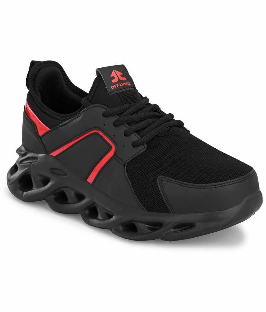     			OFF LIMITS - CAESAR IV Black Men's Sports Running Shoes