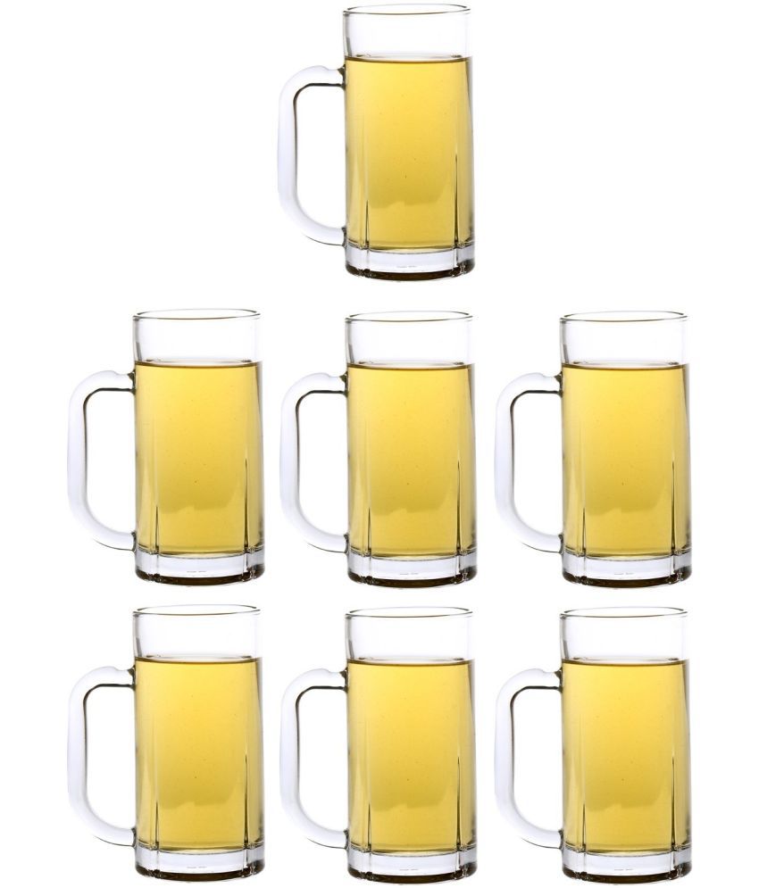     			Somil Beer Mug Glasses Set,  300 ML - (Pack Of 7)