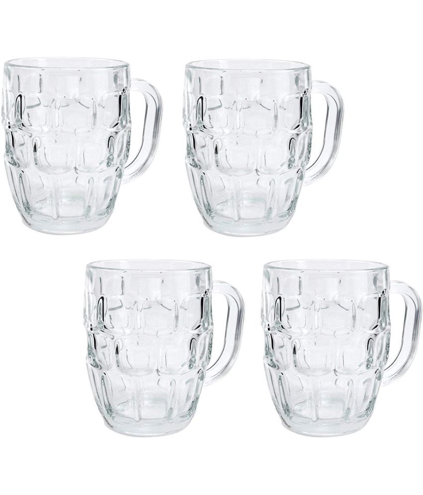     			Somil Beer Mug Glasses Set,  550 ML - (Pack Of 4)