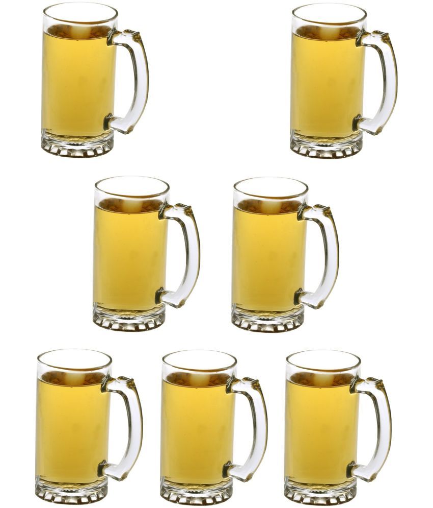     			Somil Beer Mug Glasses Set,  500 ML - (Pack Of 7)