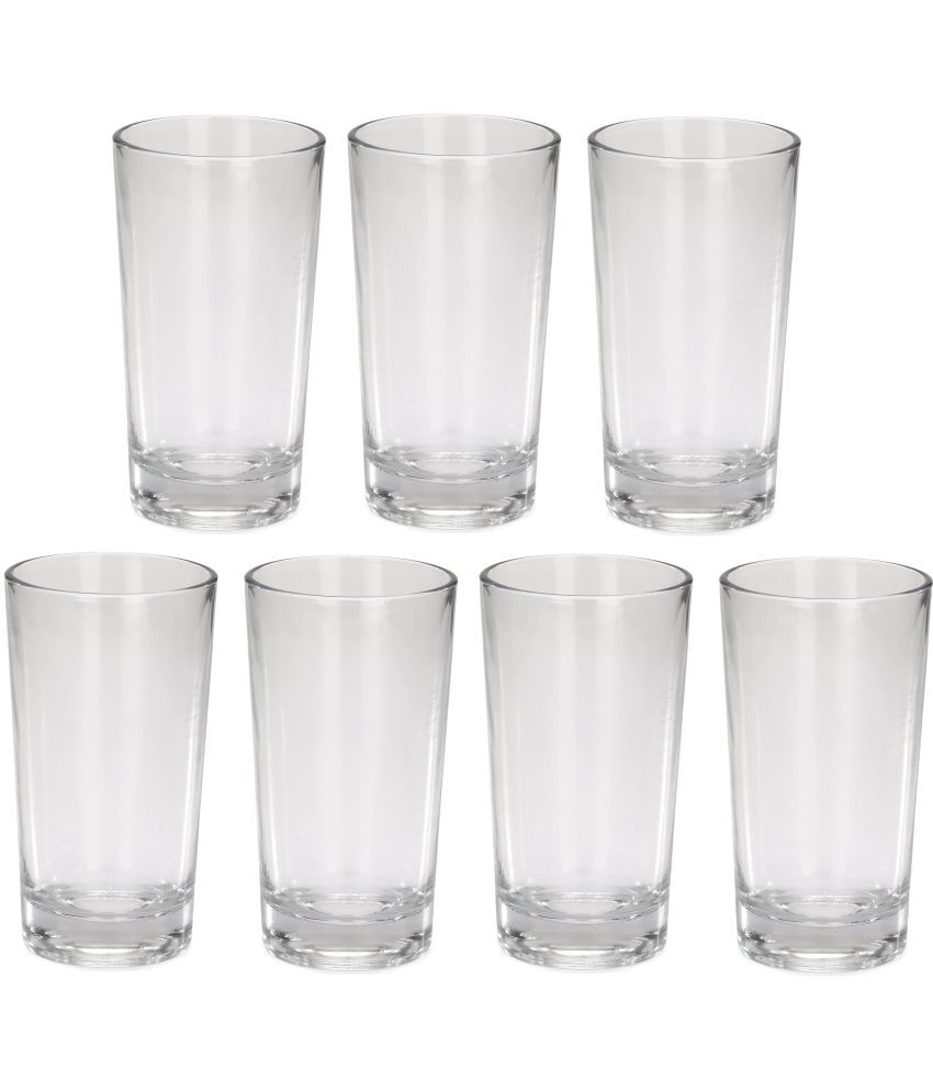     			Somil Water/Juice   Glasses Set,  250 ML - (Pack Of 7)