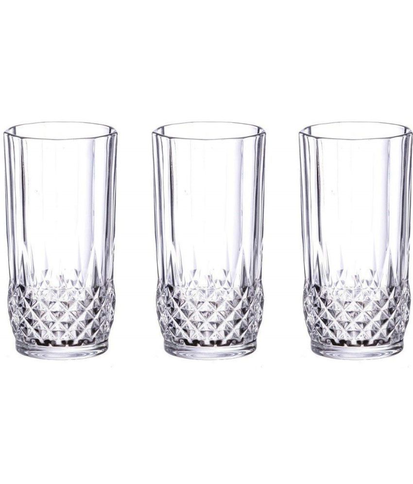     			Somil Water/Juice  Glasses Set,  200 ML - (Pack Of 3)