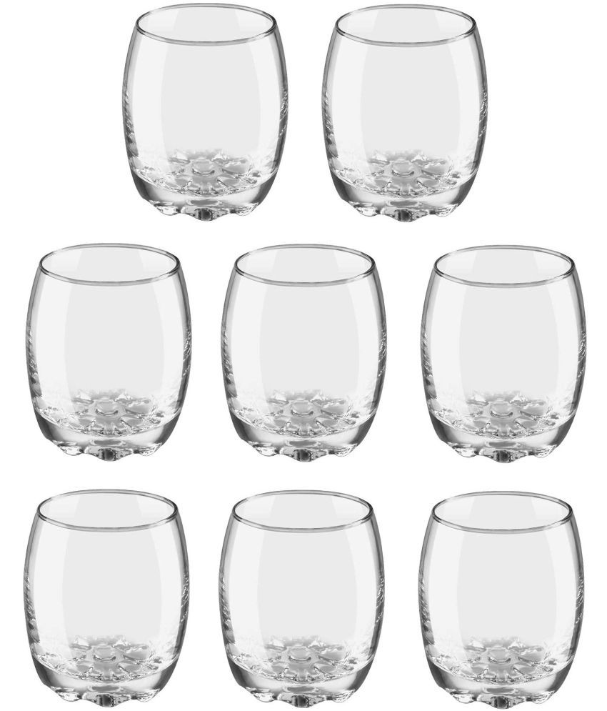     			Somil Water/Juice  Glasses Set,  270 ML - (Pack Of 8)