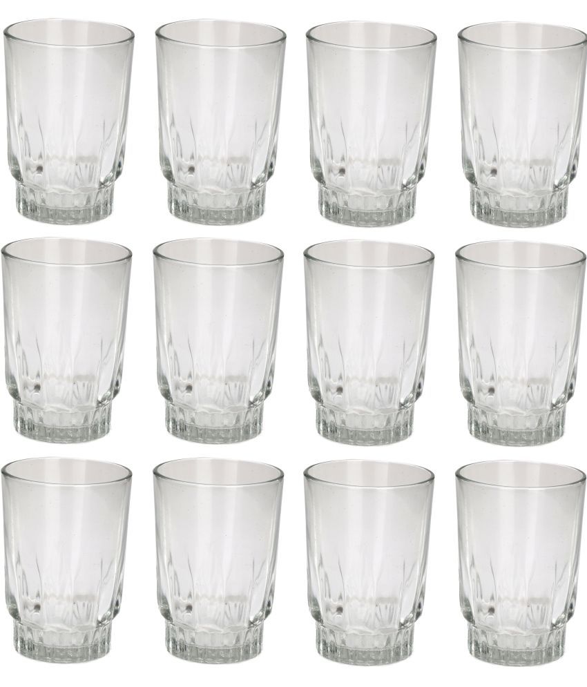     			Somil Water/Juice   Glasses Set,  200 ML - (Pack Of 12)