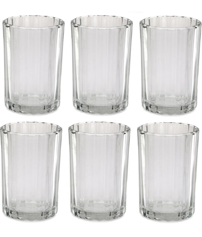     			Somil Water/Juice   Glasses Set,  200 ML - (Pack Of 6)