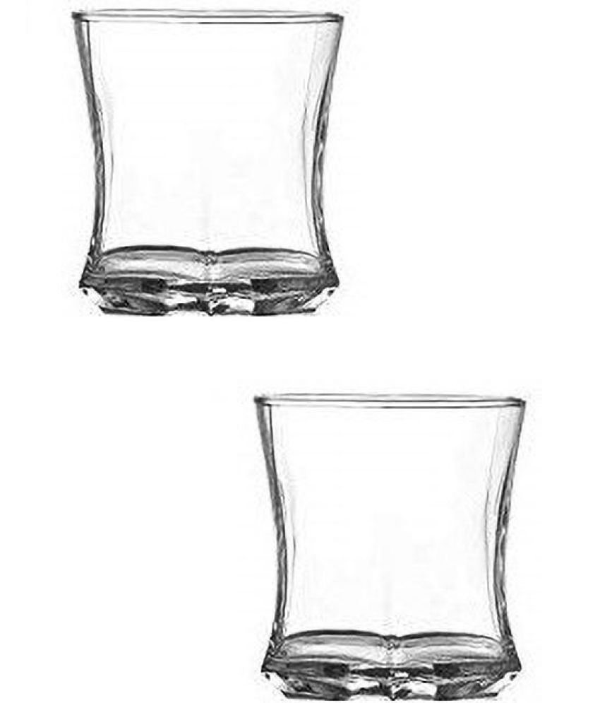     			Somil Water/Juice  Glasses Set,  280 ML - (Pack Of 2)