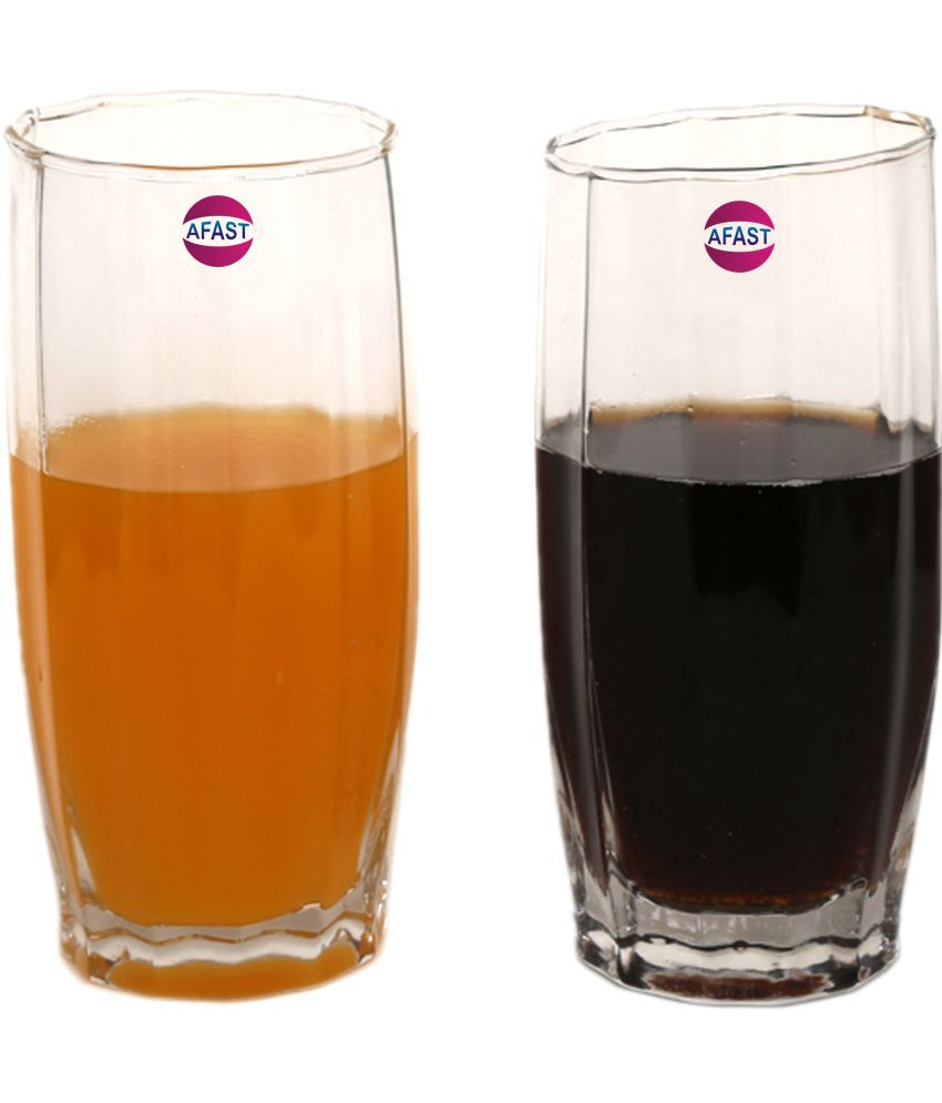     			Somil Water/Juice  Glasses Set,  400 ML - (Pack Of 2)