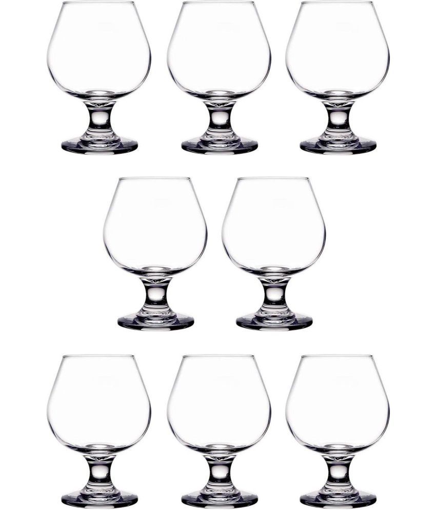     			Somil Wine  Glasses Set,  300 ML - (Pack Of 8)