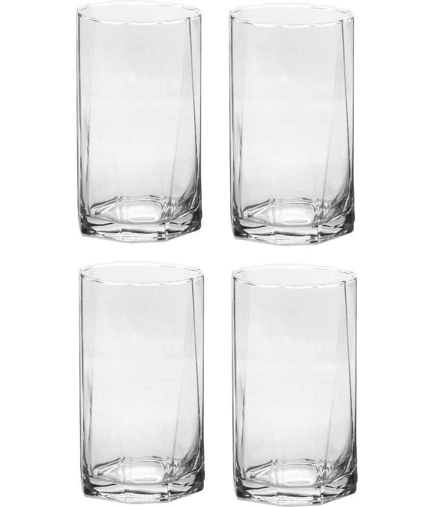     			Somil Water/Juice  Glasses Set,  250 ML - (Pack Of 4)