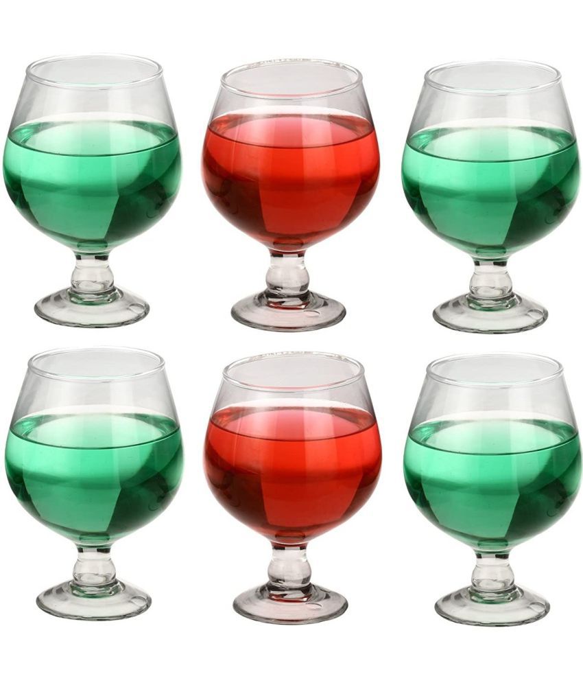     			Somil Wine  Glasses Set,  300 ML - (Pack Of 6)