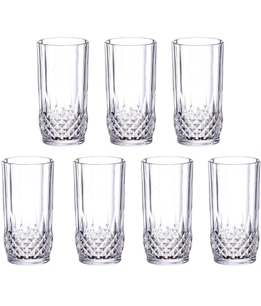     			Somil Water/Juice  Glasses Set,  200 ML - (Pack Of 7)