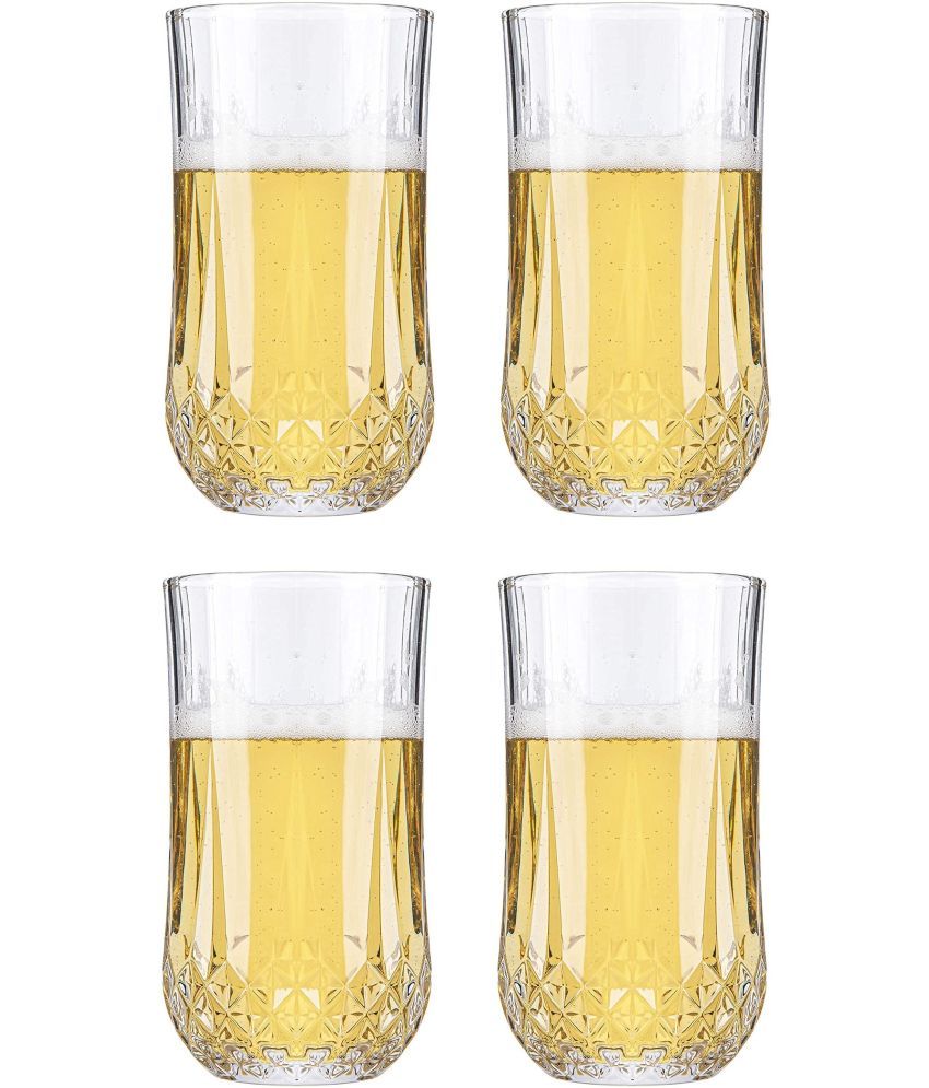     			Somil Water/Juice  Glasses Set,  200 ML - (Pack Of 4)