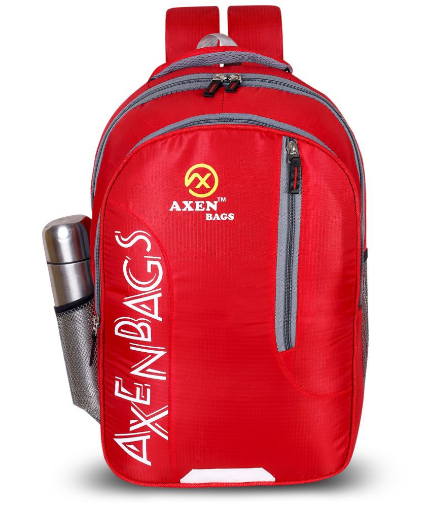     			AXEN BAGS 34 Ltrs Red Laptop Bags