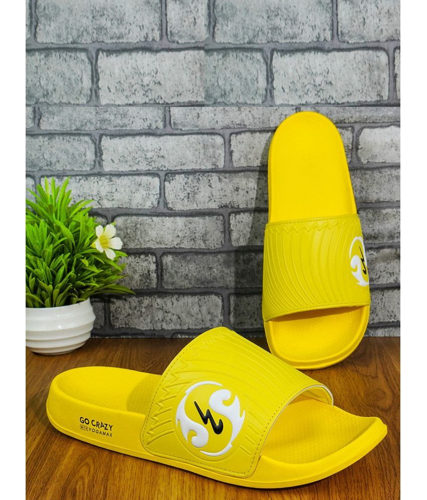     			Campus - Gold Men's Slide Flip Flop