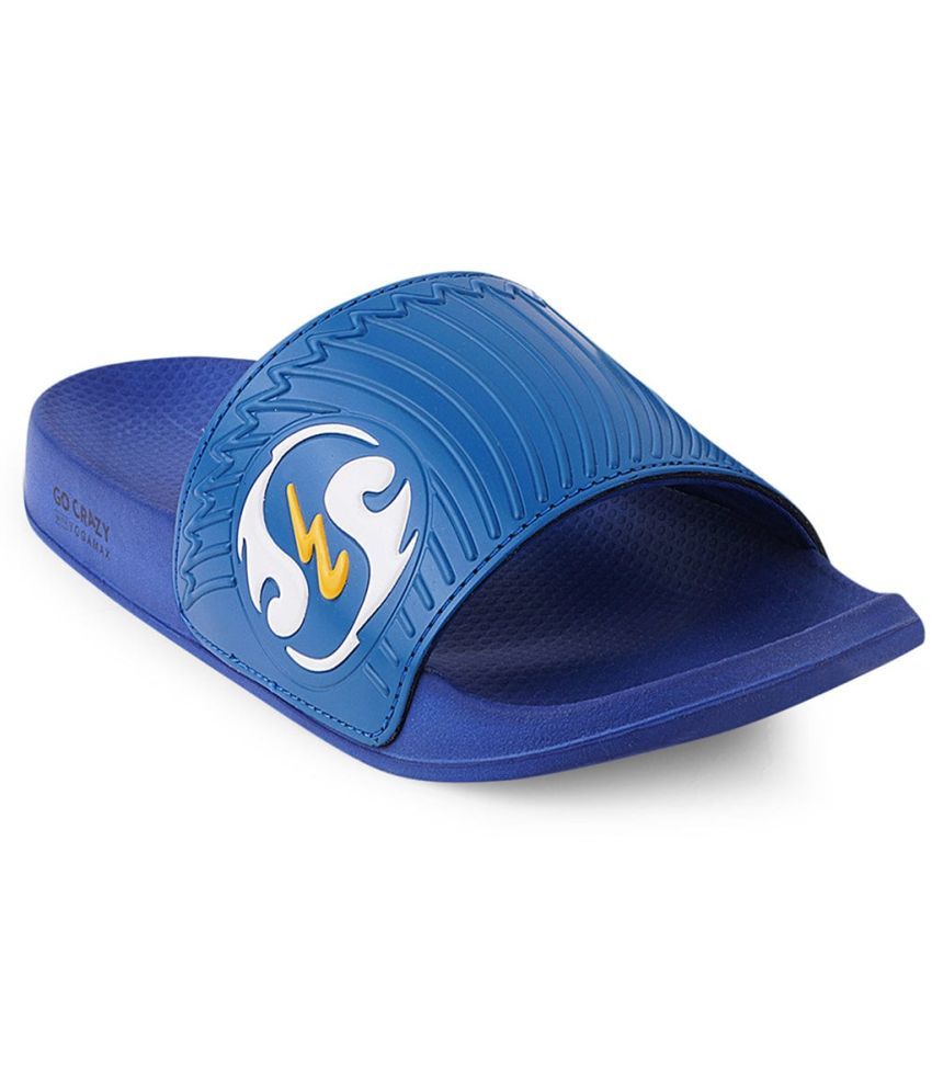     			Campus - Navy Blue Men's Slide Flip Flop