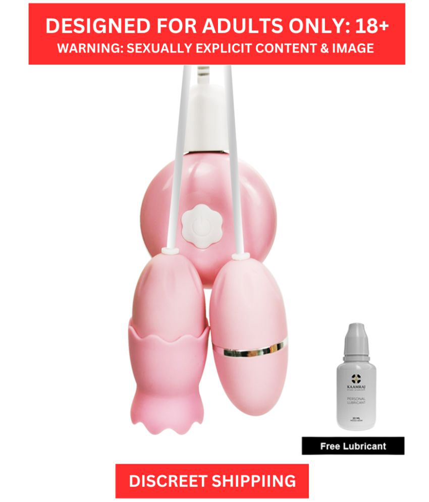     			Easy to use- Comfort Grip 20 Speed Licker Waterproof Silicone Vibrator with Mood Enhancer and Remote Controller for Women