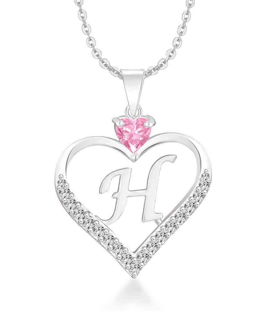     			HEER COLLECTION - Pink Pendant ( Pack of 1 )