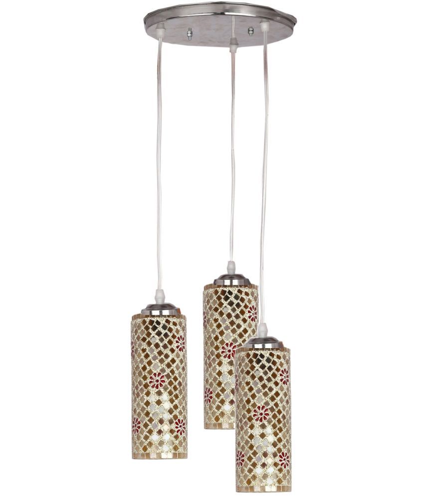     			Somil Glass Chandeliers Pendant Multi - Pack of 1