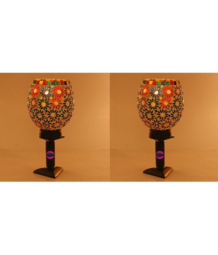     			Somil - Multicolor Decorative Table Lamp ( Pack of 2 )