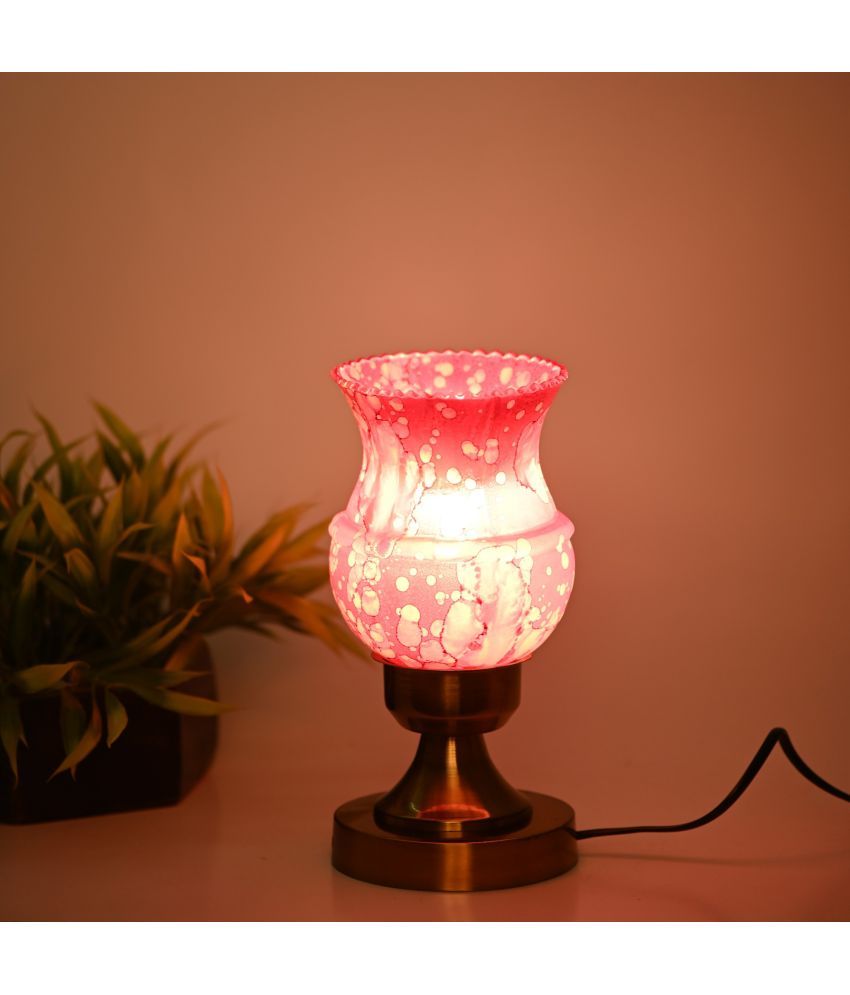     			Somil - Pink Decorative Table Lamp ( Pack of 1 )