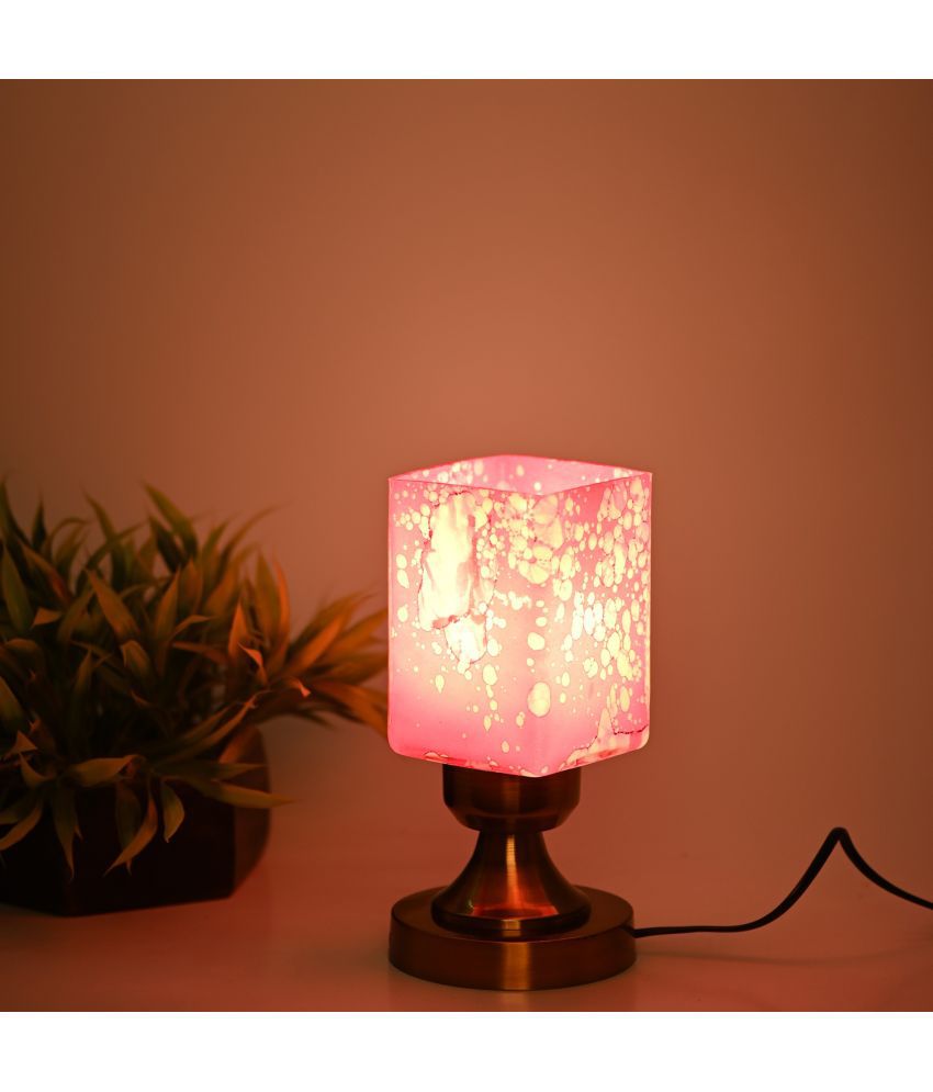     			Somil - Pink Decorative Table Lamp ( Pack of 1 )