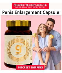 Nutriley 9 inch Caps for Penis Enlargement, Sex Power, gold shilajit capsule, shilajit capsule, sexual stamina supplements, sexual delay  tablet, men sexual welness, hammer of thor, sex capsule