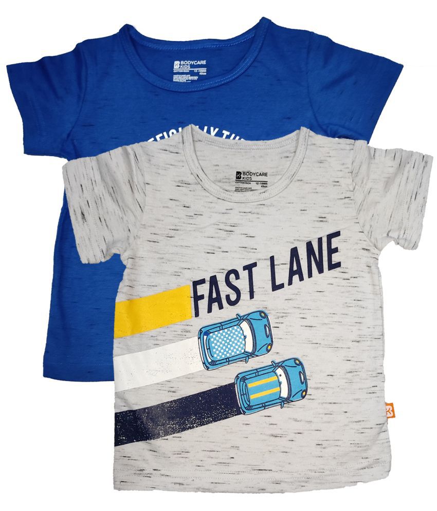     			Bodycare - Multi Baby Boy T-Shirt ( Pack of 2 )
