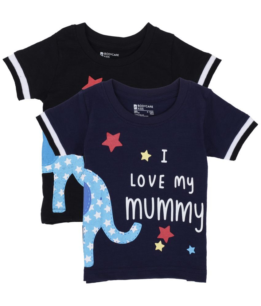     			Bodycare - Multi Baby Boy T-Shirt ( Pack of 2 )