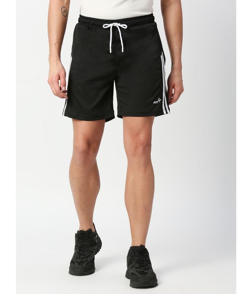     			Fitz - Black Polyester Men's Shorts ( Pack of 1 )
