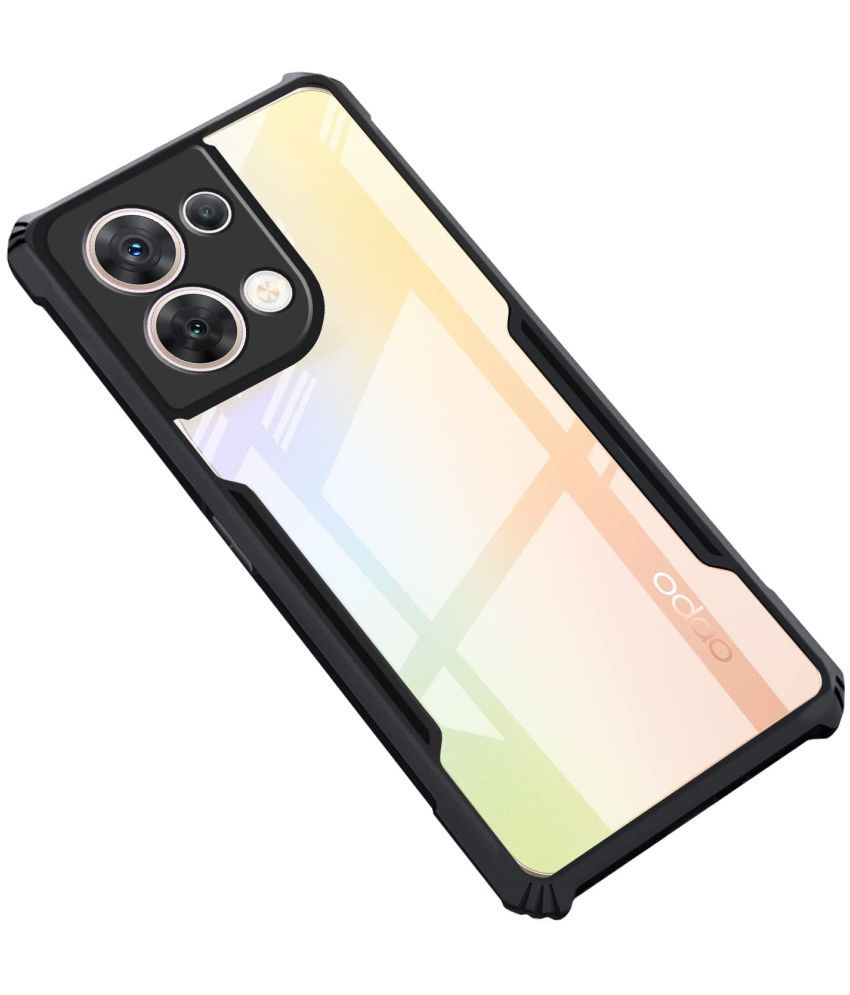     			JMA - Bumper Cases Compatible For Polycarbonate Oppo Reno 9 ( Pack of 1 )