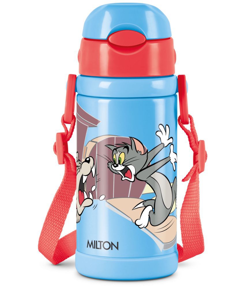     			Milton Charmy 450 Tom & Jerry Thermosteel Kids Water Bottle (400 ml) Blue