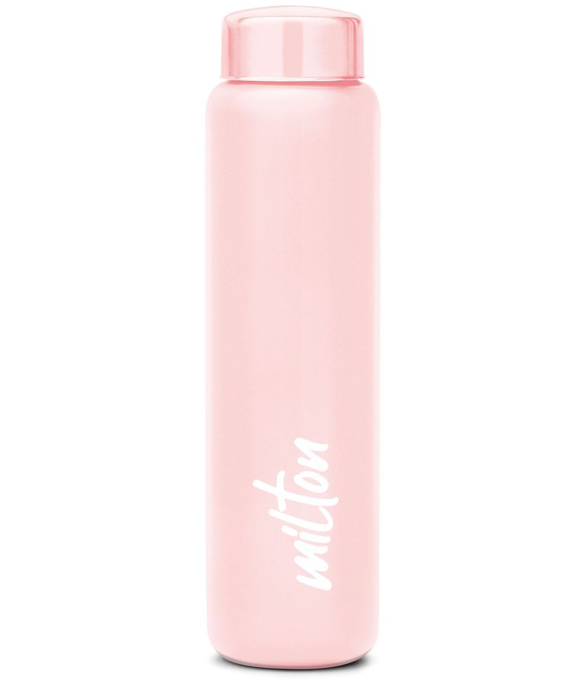     			Milton Aqua 1000 Stainless Steel Water Bottle (950 ml) Light Pink