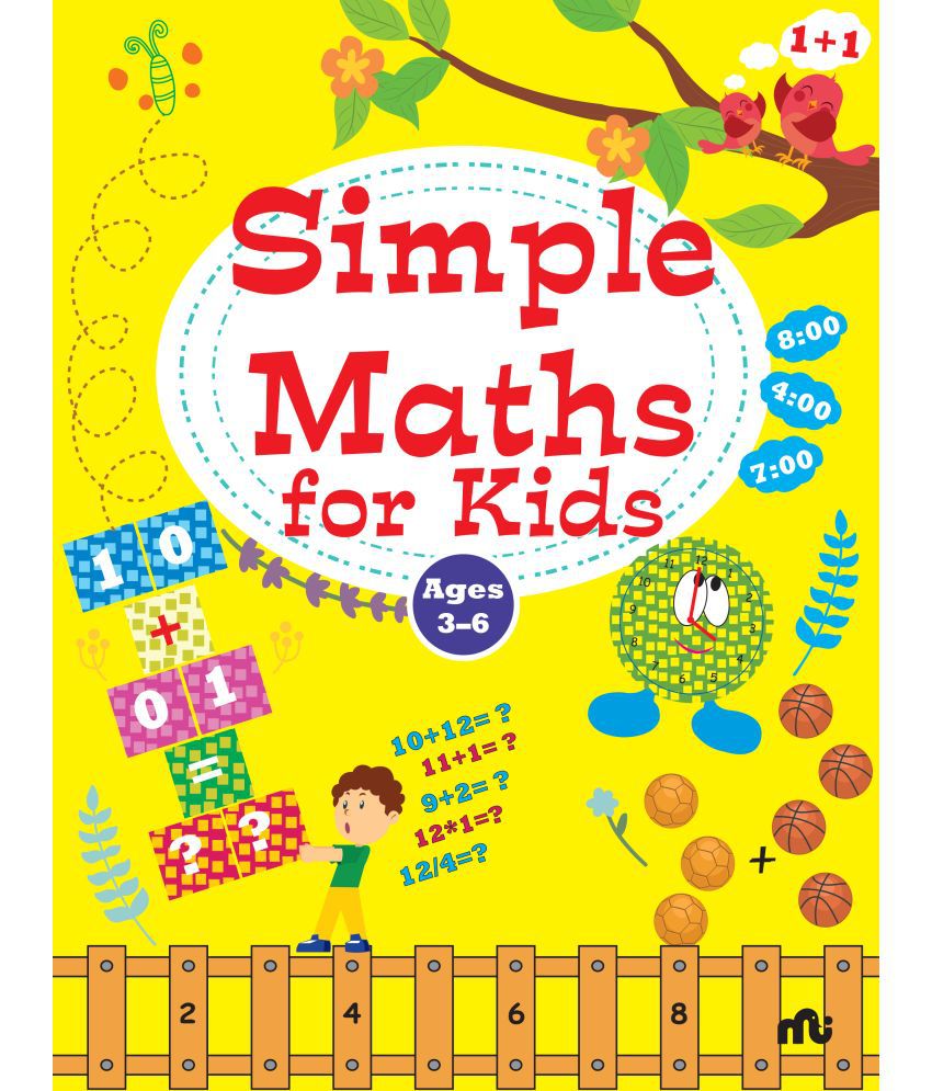     			Simple Maths for Kids By Moonstone, Rupa Publications