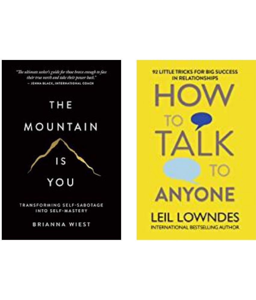     			The Mountain Is You + How To Talk Anyone